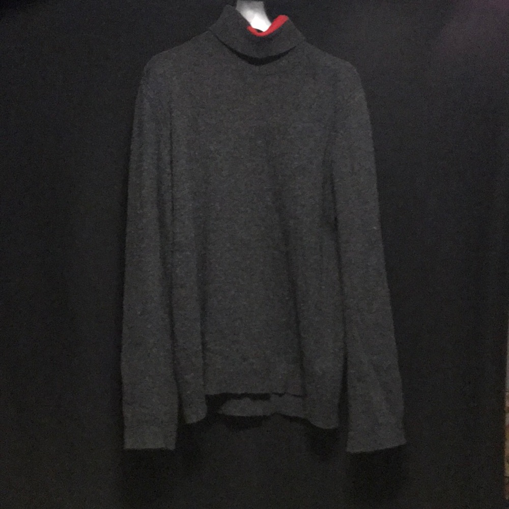 vtg dark gray tommy hilfiger turtleneck